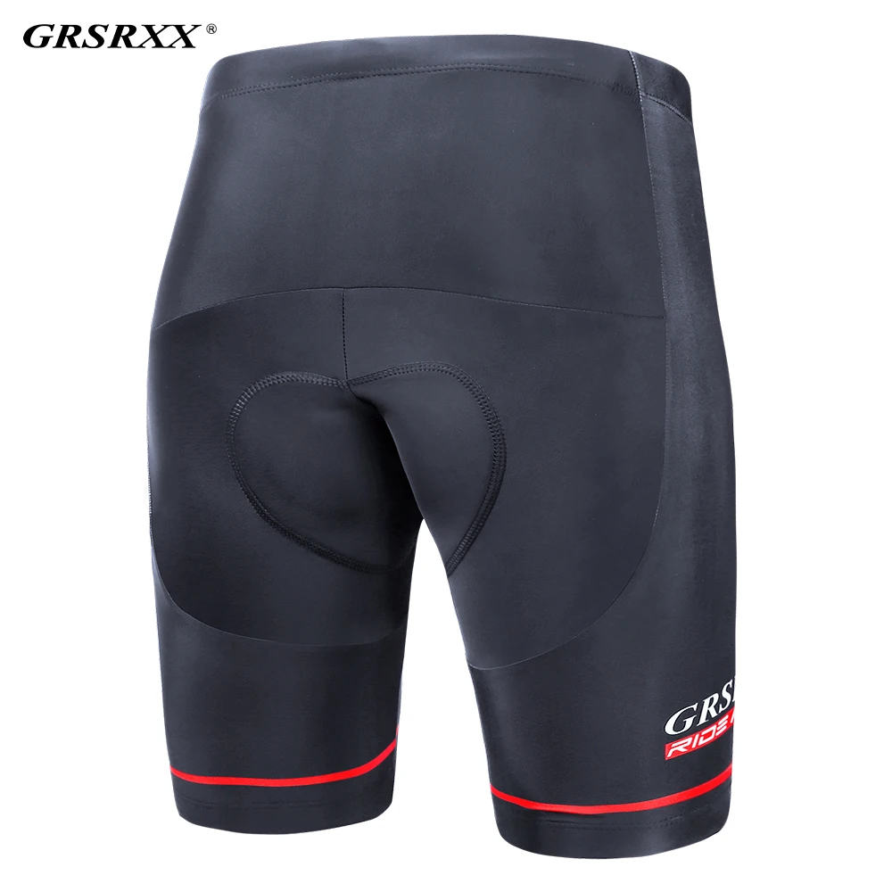 GRSRXX Summer Cycling Shorts Men\'s Bike Pants MTB Shockproof 5D Gel Pad Tights Breathable Road Racing Bicycle Sports Clothing