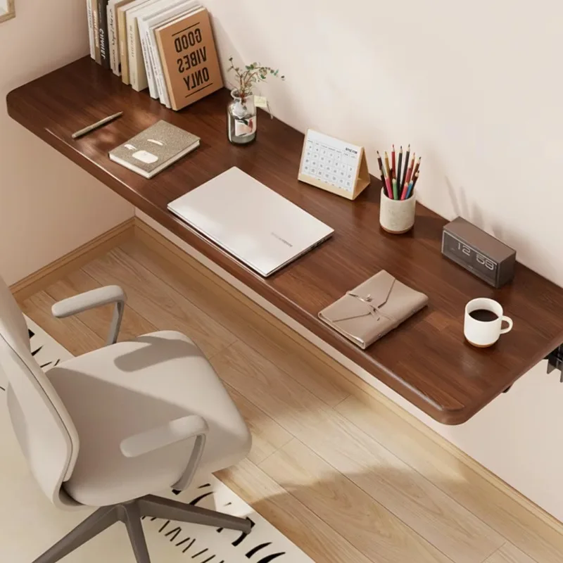 Wall-Mounted Folding Table Space-Saving Desk Foldable Coffee Table for Home Office Study Balcony Kitchen Multi-Function Table