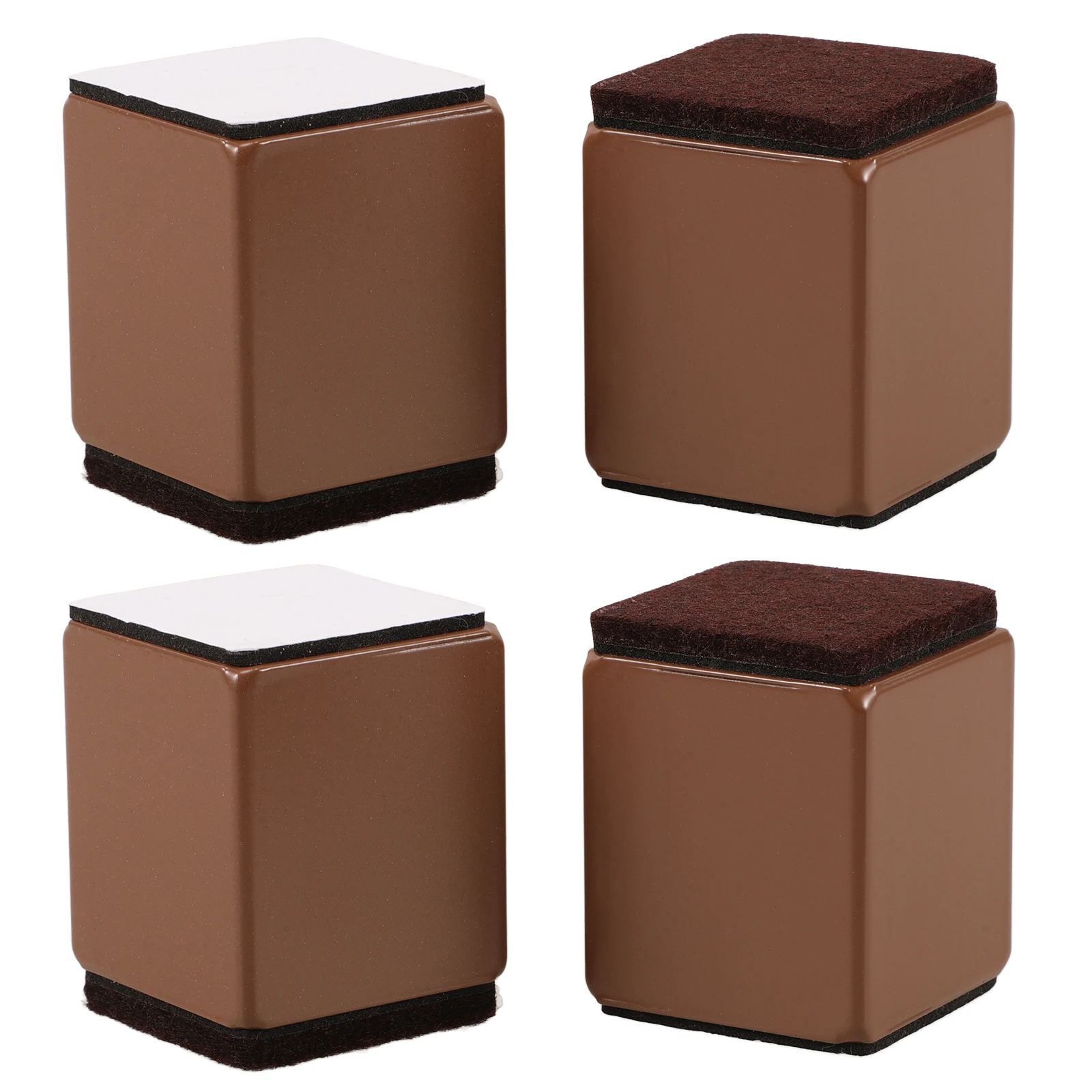 

4pcs Desk Legs Furniture Coasters Sofa Risers For Table Non Couch Riser Slip Furniture Pads Stabilizers