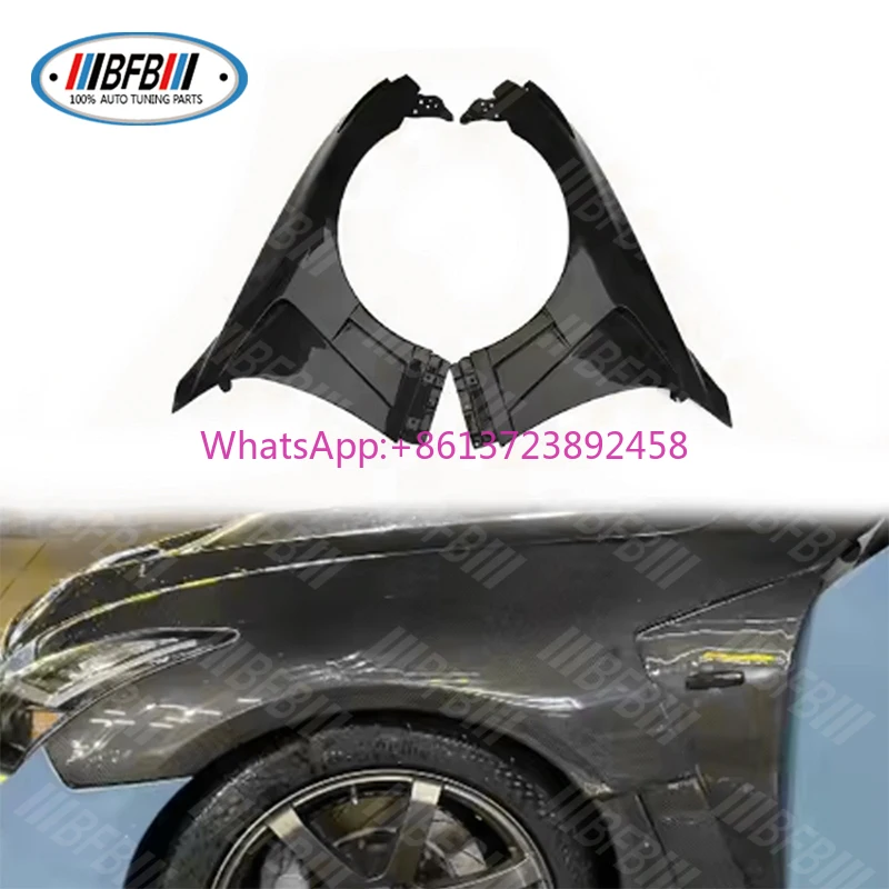 

2008-2013 for Infiniti G37 2 Door Carbon Fiber Side Fender Flares Side Vent for Cars