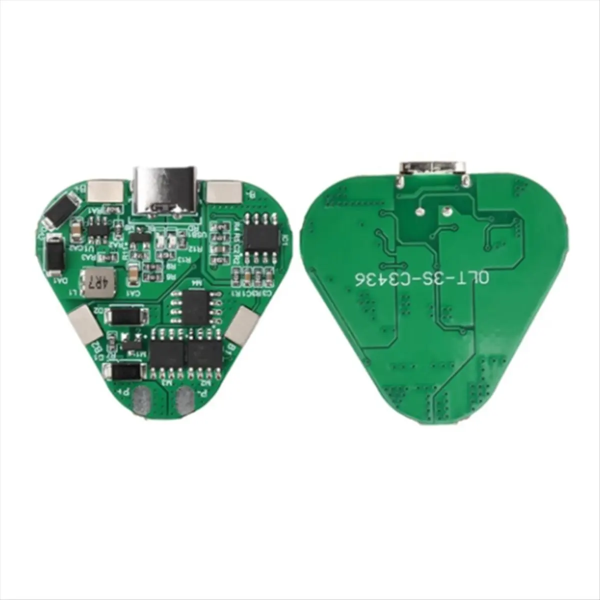 2Pcs 3S 12V 18650 Lithium Battery Protection Board Overcharge over PCB 18650 Lithium Battery Board