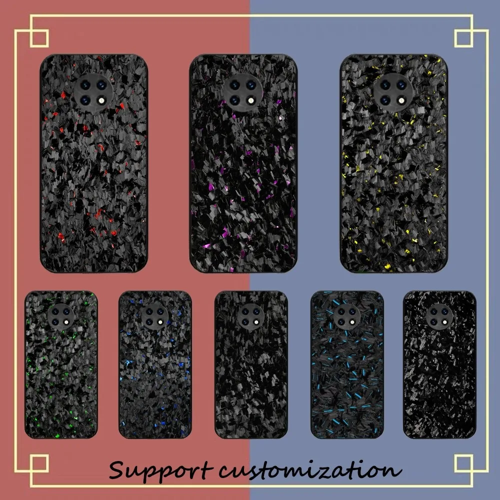 Forged Carbon Fundas Phone Case For Redmi 5 6 7 8 9 10 plus pro 6 7 8 9 A GO K20 K30 K40 pro plus F3 Fundas