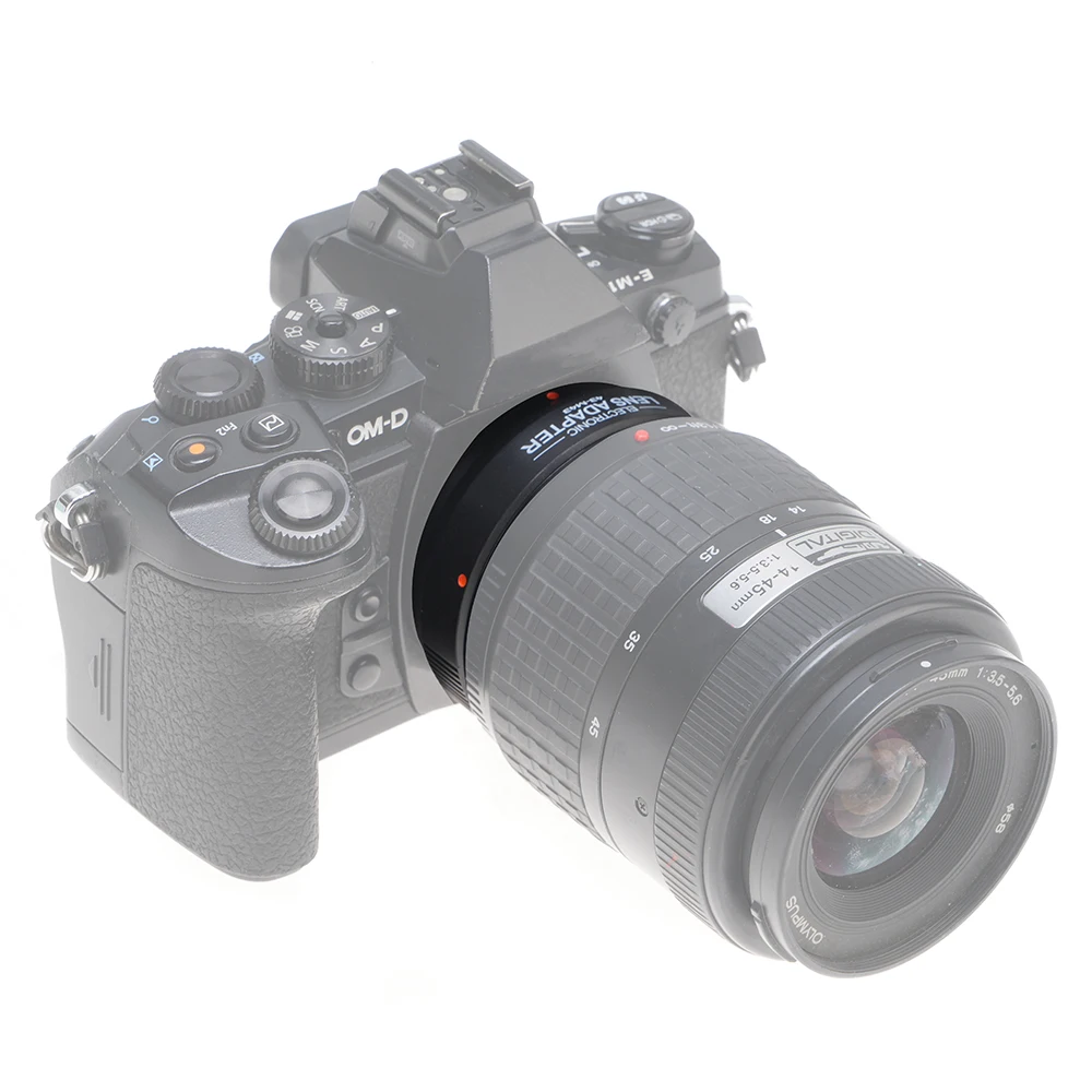 Adaptateur Objectif Olympus MMF-2 D'origine - FT Vers Micro Four Thirds - Occasion Fonctionnel
