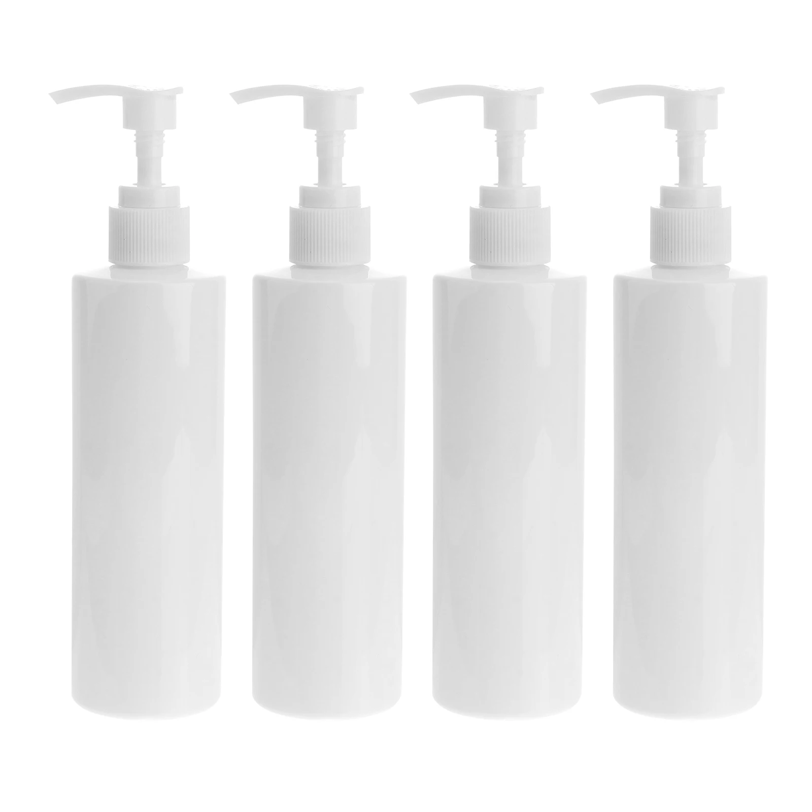 

4 Pcs Empty Bottles Press Pump for Shampoo Shower Gel Hand Soap Travel Dispenser Liquid Container Large Capacity Reusable Eco