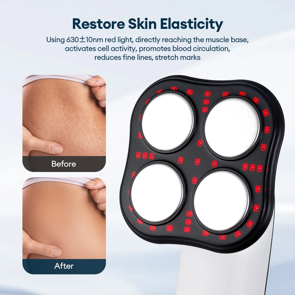 Wireless Body Slimming Massager EMS Microcurrent Abdomen Massage Machine Facial Lifting Skin Firming Back Arms Leg Beauty Device