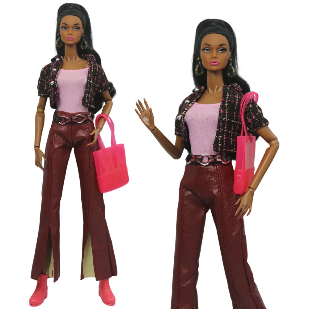 1 Set Puppenkleidung im Maßstab 1:6, Kleid-Outfit für 11,5 Zoll (30 cm) Puppen, viele Stile zur Auswahl, Geschenke für Mädchen, Puppenzubehör # 36 – Detail 10