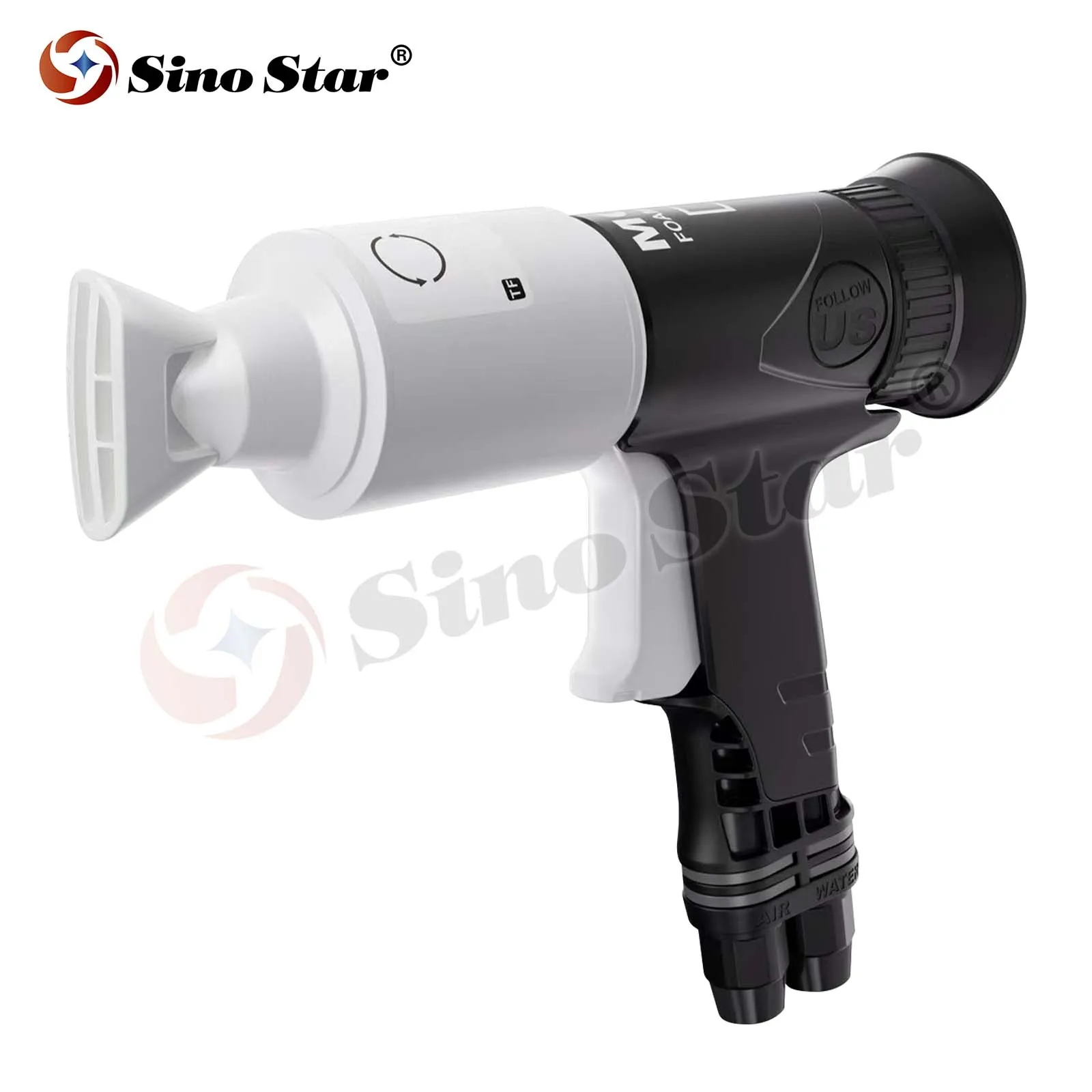 

Daryou новая машина для мойки автомобилей, двойной шланг, пистолет для смешивания водяного воздуха, прочная насадка из полипропилена, пистолет-распылитель для чистки автомобиля