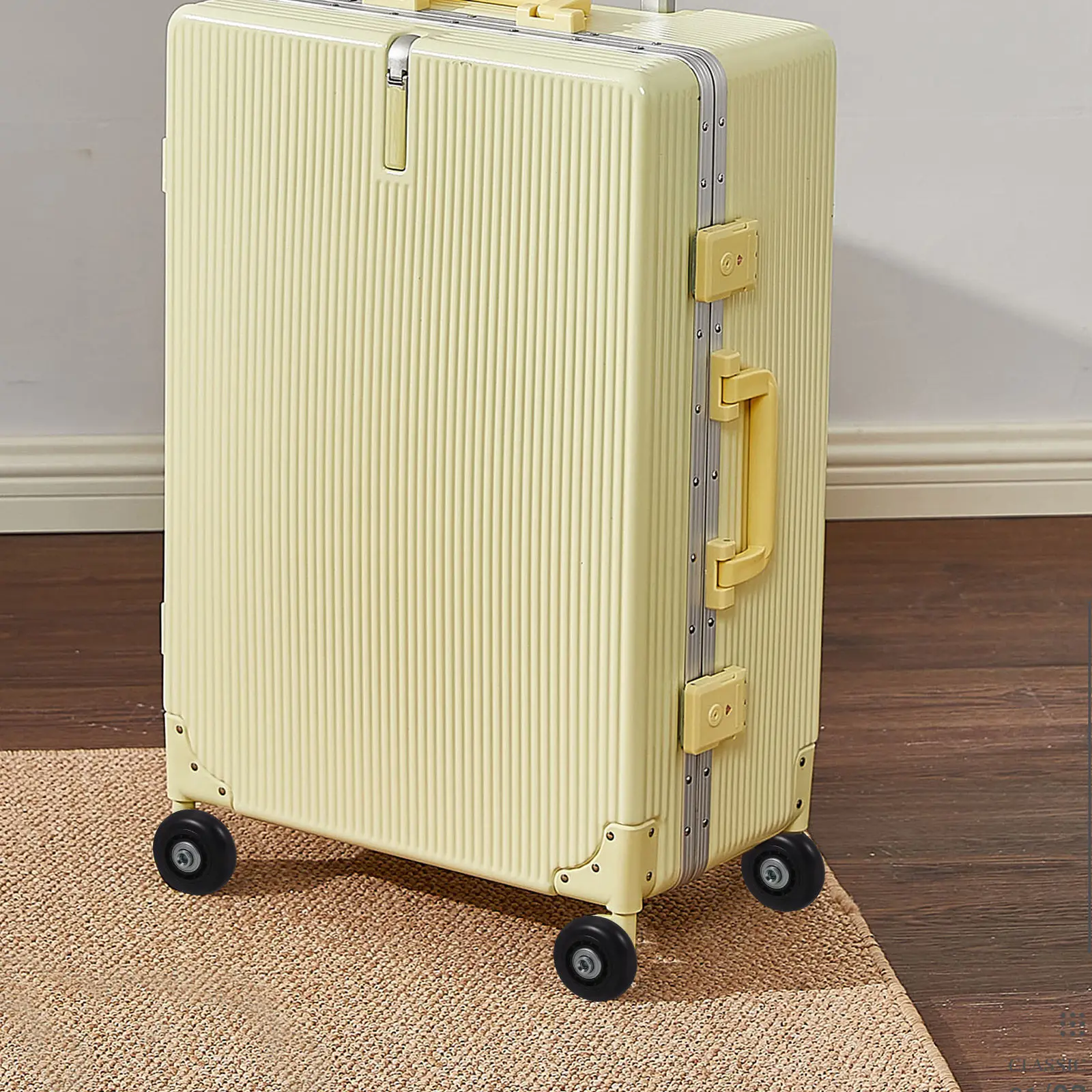 

Комплект из 4 универсальных колес для чемодана, гладкие поворотные ролики для ремонта багажных тележек, дорожный набор для ремонта