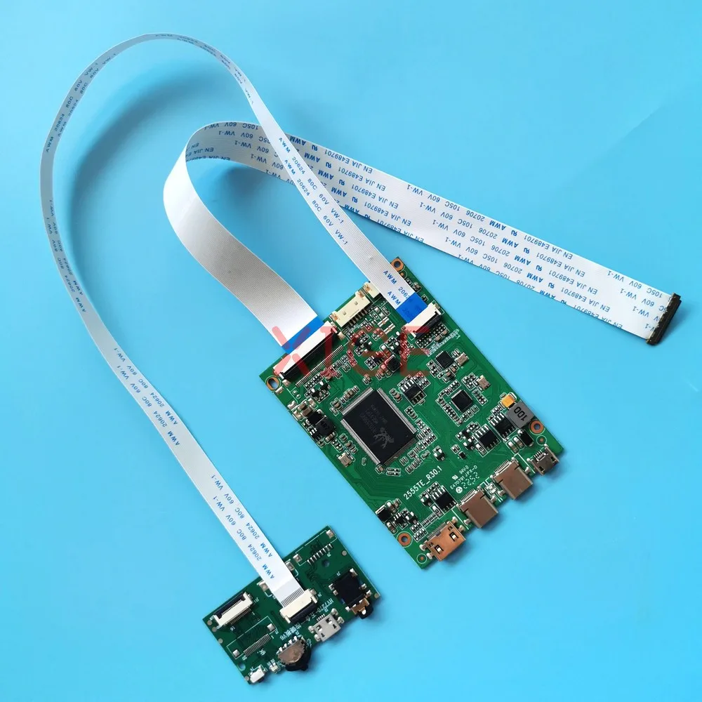 

Kit DIY LCD Driver Controller Board For N140HCA-EAB/EAC/EAD/EBC/GA3 Laptop Screen HDMI-Mini 14" 1920x1080 2 TYPEC 30 Pin EDP