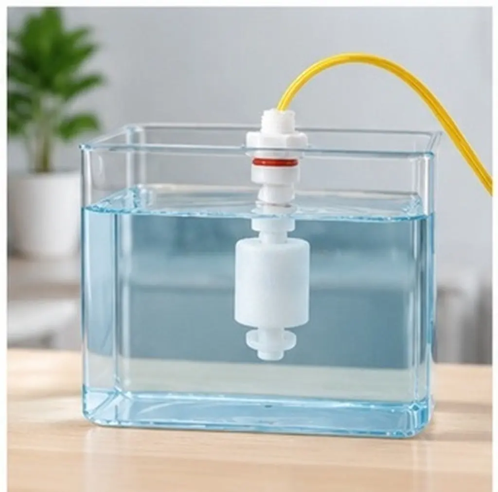 2Pcs Liquid Level Switch Compact Float Sensor for Water Tank Aquarium Pond Pump Control Water Level Indicator Pool Float Switch