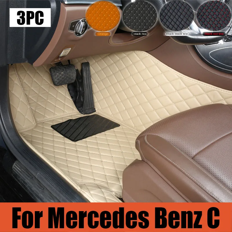 

Car Floor Mats For Mercedes Benz C Class W205 C180 200 220 250 260 300 350 400 450 2014-15 2016 2017 2018 2019 2020 trunk mat