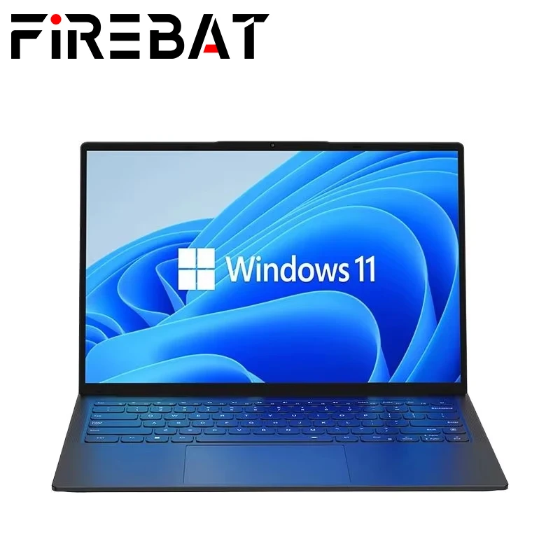 FIREBAT 휴대용 100% sRGB 노트북, 울트라 슬림 DDR4, 16G RAM, 1TB 1920*1200, 인텔 N100, N5095, 16 인치 