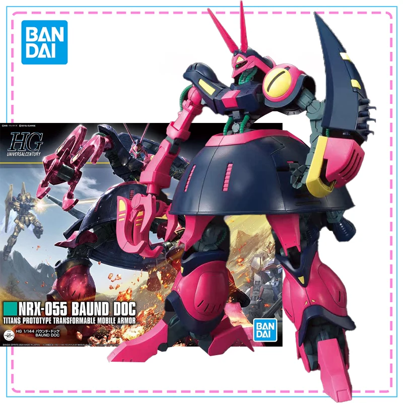 

Bandai HGUC 1/144 аниме NRX-055 BAUND DOC комплект модели, экшн-фигурка, оригинальная сборная модель Bandai для мальчиков, игрушки, подарки