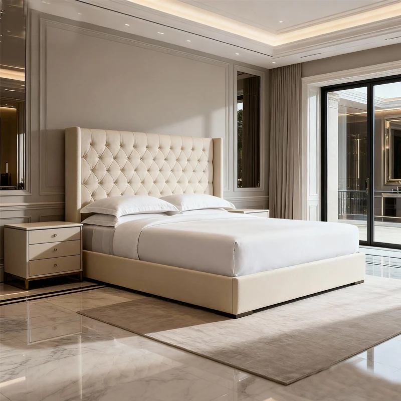 

Мебель для спальни JC Modern Home: кровать для отеля, роскошный комплект мебели для отпуска, мебель для апартаментов и вилл