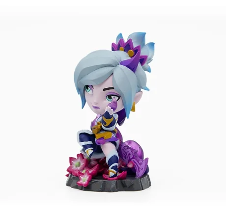 Original LOL League of Legends Spirit Blossom Riven/The Exile Anime Action Figures Collectible Ornaments Model Toys Gift