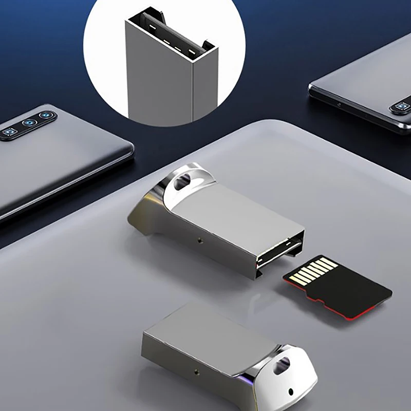 

Mini USB Memory Card Reader Adapter PC Computer Laptop Memory Card Reader Adapter·