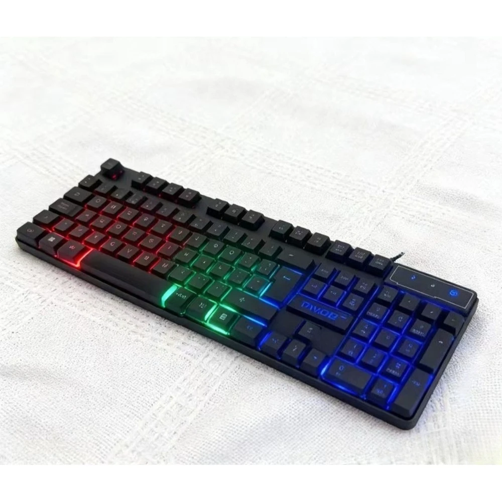 

Russian aming Keyboard Wired con ñ Spanish USB tastature Arabic clavier Computer Keyboards teclado ordenador español Key board