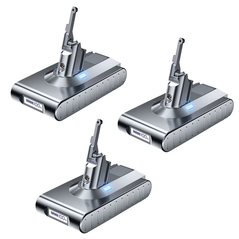 21.6V Voor Dyson V8 6000mAh Batterij 21700 Mobiele V8 Absolute Handstofzuiger Voor Dyson V8 SV10 Oplaadbare batterij
