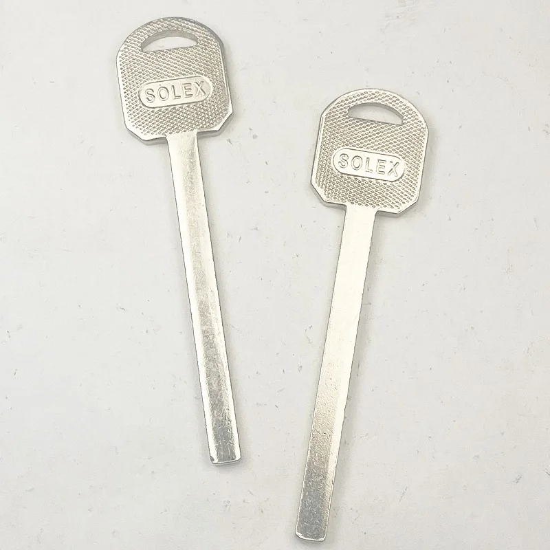 1PC Extra Long Key Blank Uncut  Key Embryo For Springless Wafer Locks  Diamond Padlocks  Household Door Key Blanks