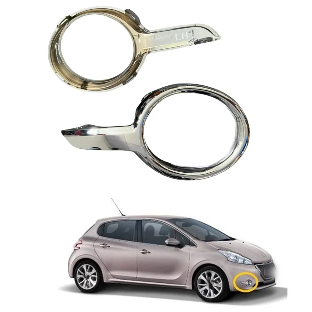 Chrome Bezel 208 Fog Cover Road Visibility Enhancement Weather Resistant for UV Fade Resistant Precision Fit For 208 I CC