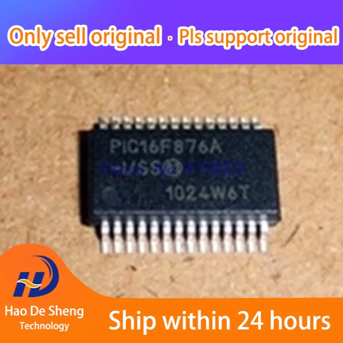 

10PCS/LOT PIC16F876A-I/SS PIC16F876A SSOP28 New Original in Stock