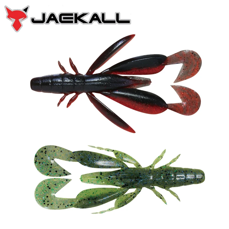 

Jackall Chunk Craw Soft Lure 7Pcs/Bag 2.8Inch Soft Bait For Texas Rig Free Rig Carolina Rig Jig Trailer