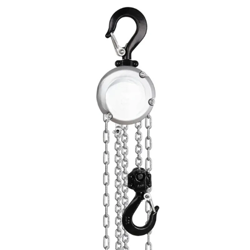 Aluminum alloy chain hoist mini 250kg500kg 3m 6m single chain