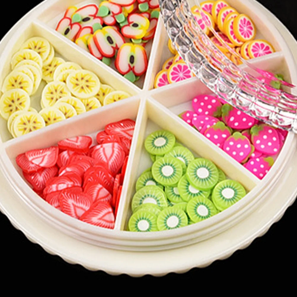 Pegatinas creativas de frutas para uñas, 24 estilos, calcomanías para manicura DIY, decoración artística de uñas fácil de aplicar para eventos festivos, decoración del hogar