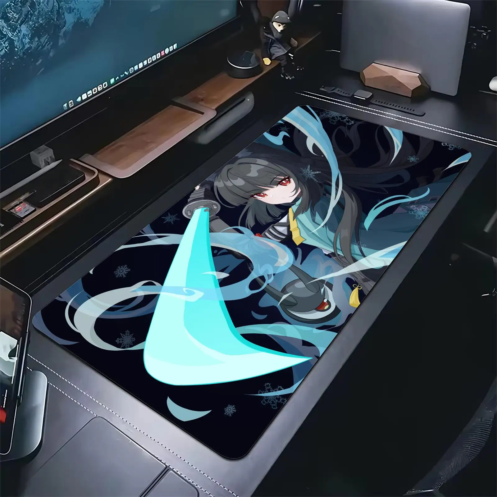 Mouse Pad Mouse Pads Large Gaming Mousepad Zenless Zone Zero Miyabi XXL Keyboard Gamer Mouse Pad Laptop Desk Mat Mouse Mats