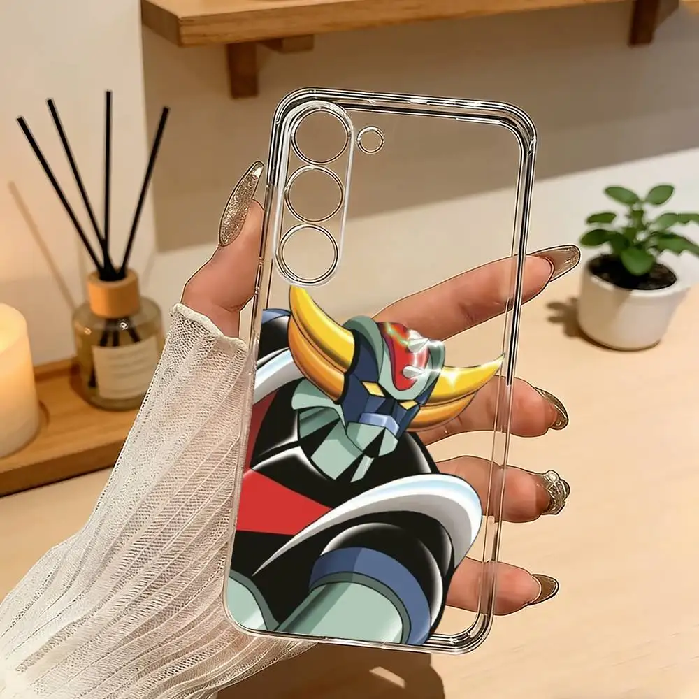 UFO R-Robot G-Goldorak Phone Case For Samsung Galaxy A71,A70,A52,A51,A40,A30 Transparent Cover