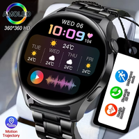 for Honor 9X Pro Huawei Y6 Prime Motorola Moto Smart Watch Men Touch Screen Call Smartwatch Waterproof Blood Pressure Heart Rate