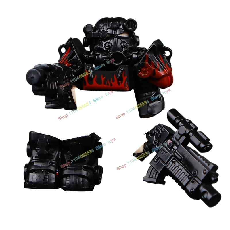 

CD716 Hot Anime Cartoon Knights Soldiers Bricks MOC Mini Action Compatible Building Blocks Figure Toy Children's Birthday Gifts