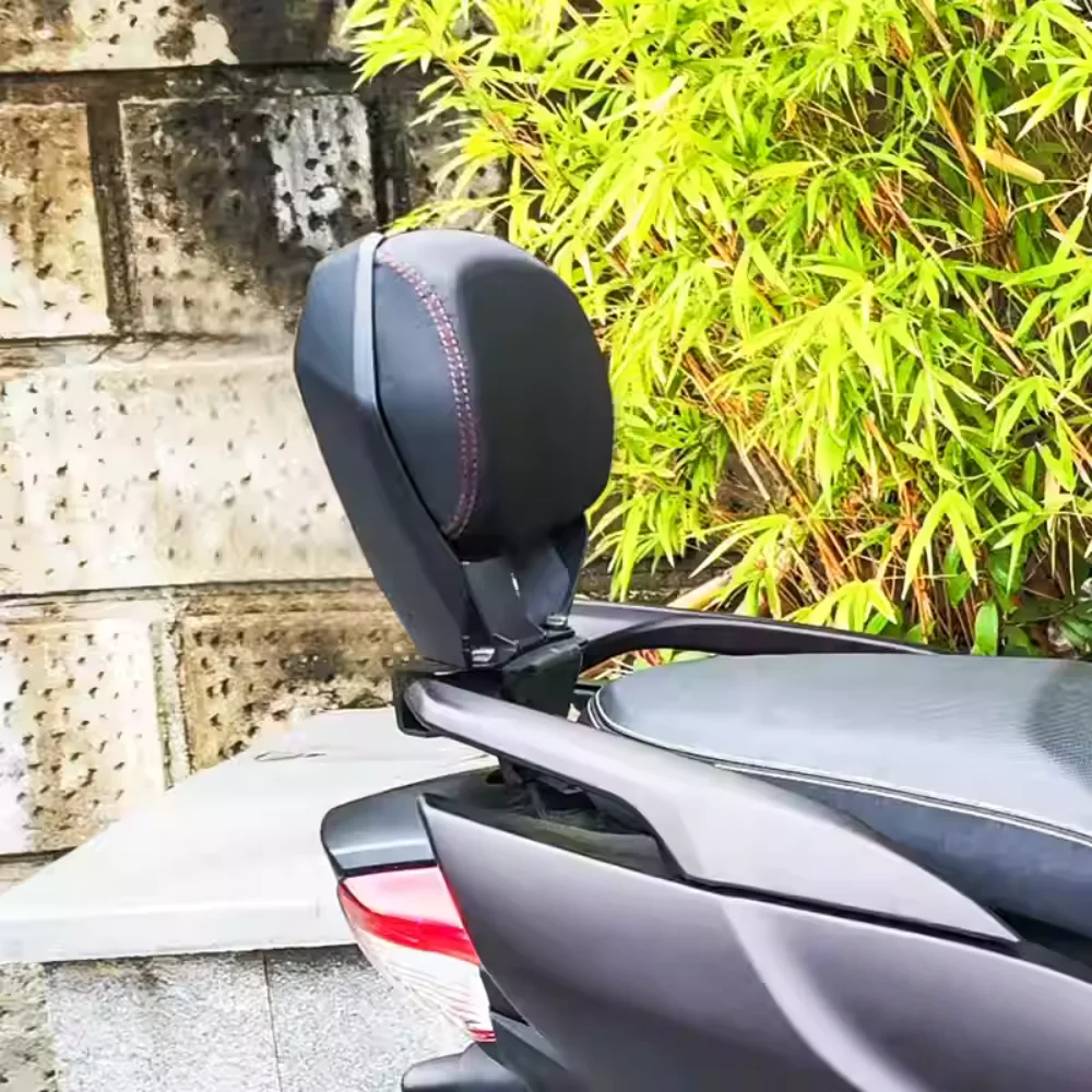 For Yamaha AVENUE125 backrest modification Xingying 125 rear backrest with passenger backrest and lumbar support, aluminum alloy