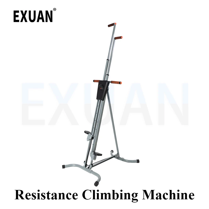 

Vertical Climber Stepper Foldable Stepping Fitness Climbing Step Machine Combines Resistance Training Workout Exercise Machine