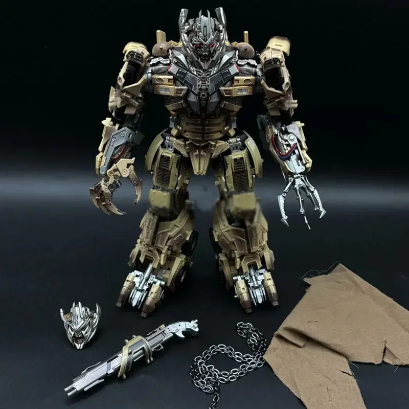 Transformation DP01 DP-01 MG Tank Megatank Desert Color Oversize 35CM Action Figure Robot Ornament collection toy Gift