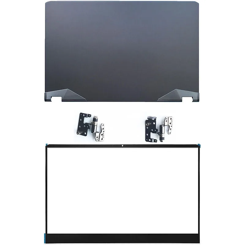 Replacement Laptop LCD Cover Back with Hinges and Front Bezel Frame For MSI 9S7-17K314 GE76 GP76 Raider 11UG/11UH/11UE(MS-17K3)