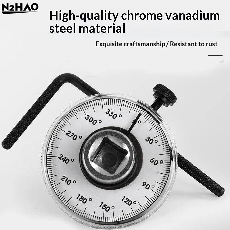 Juego de Llaves Dinamométricas Calibradas de 1/2 Pulgada con Dial, Herramienta Manual para Reparación de Motocicletas y Autos, Servicio de Taller