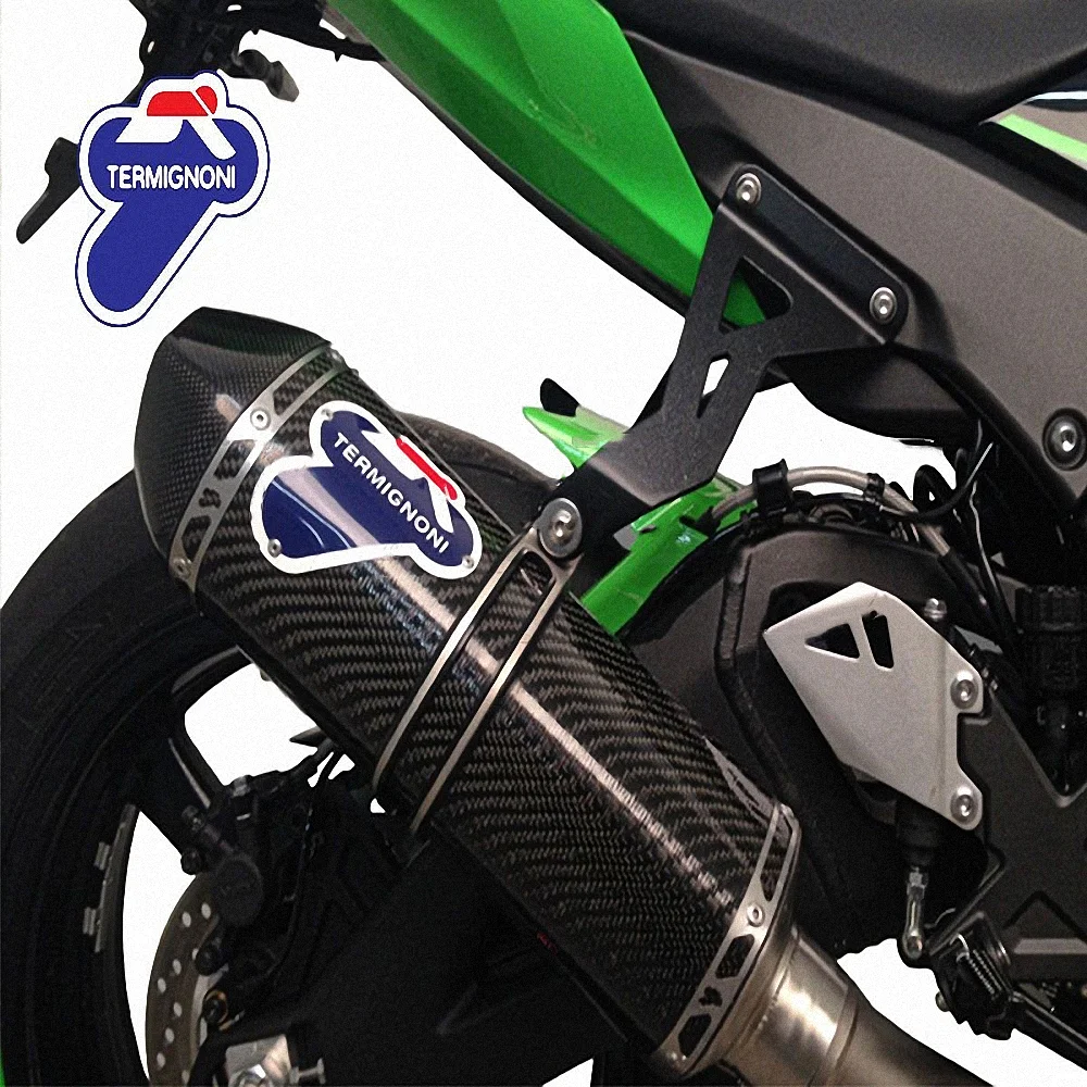 For Termignoni Exhaust Aluminum Sticker Motorcycle Accessories Pegatina DB Killer Muffler Scooter BMW Kawasaki Yamaha KTM Ducati