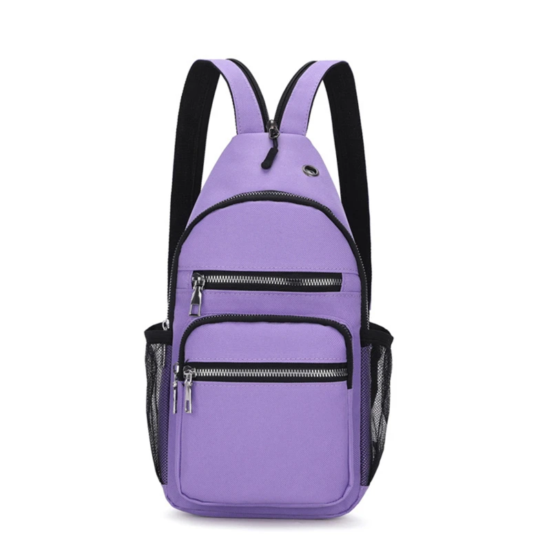 Women Small Backpack Chest Bag Sling Messenger Bags Female Sports Bag Mini Travel Bagpack Crossbody Bag Girl Back Pack