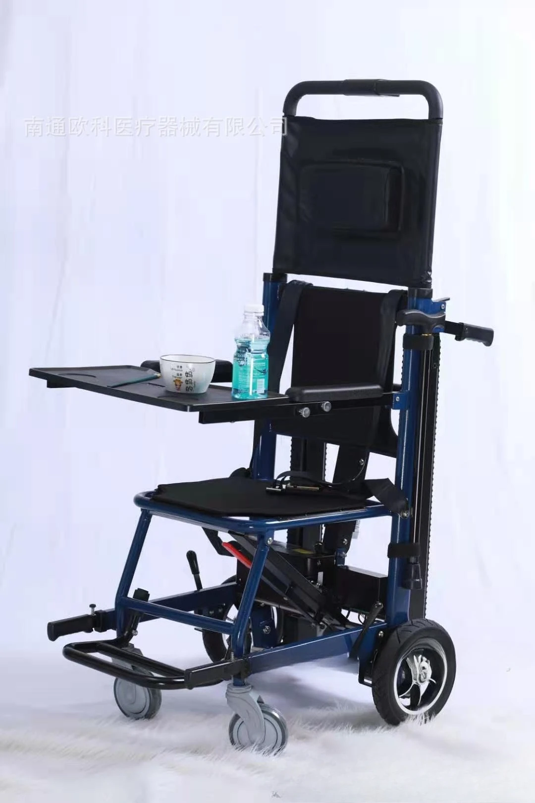 Electric cart crawler intelligent wheelchair stretcher foldable climbing machine