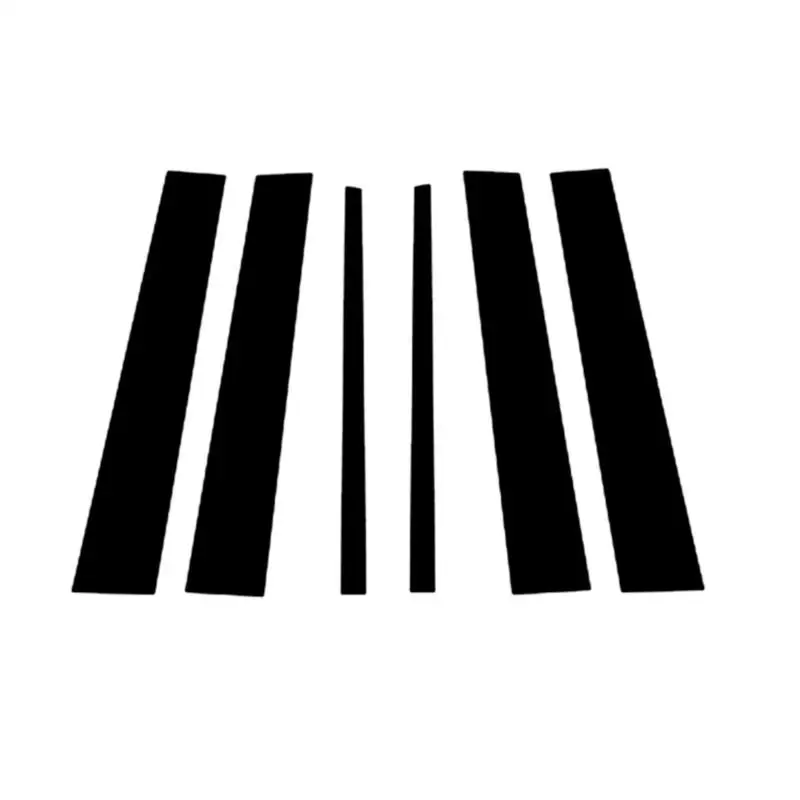 

Комплект накладок на стойки дверей и окон для Land Rover Range Rover Sport Freelander 2 2007-2011 2012 2013, глянцевый черный