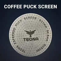 51/53/58mm Coffee Puck Screen, 304 Stainless Steel Double Layer Fine Filter Screen for Portafilter, Barista Espresso Accessories 6