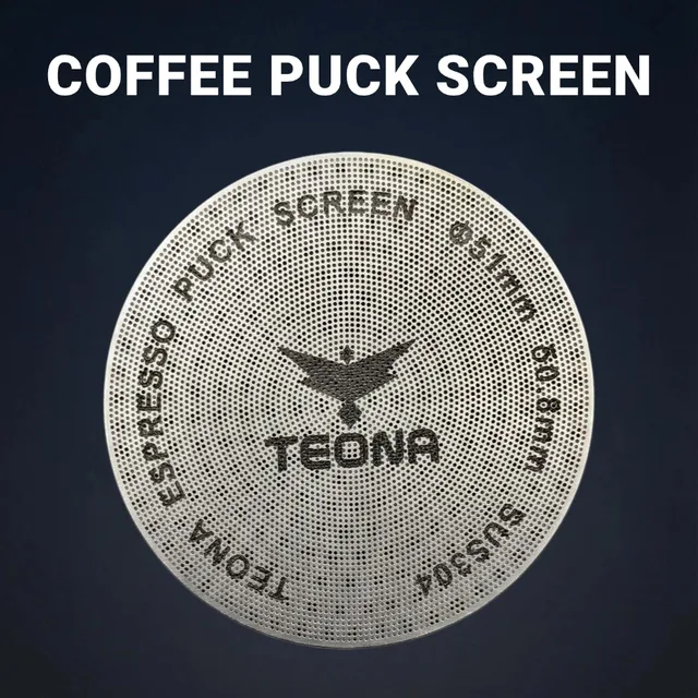 51/53/58mm Coffee Puck Screen, 304 Stainless Steel Double Layer Fine Filter Screen for Portafilter, Barista Espresso Accessories 6 TIME OWNER Double-Layer Coffee Puck Screen – Stainless Steel Fine Filter – view 6
