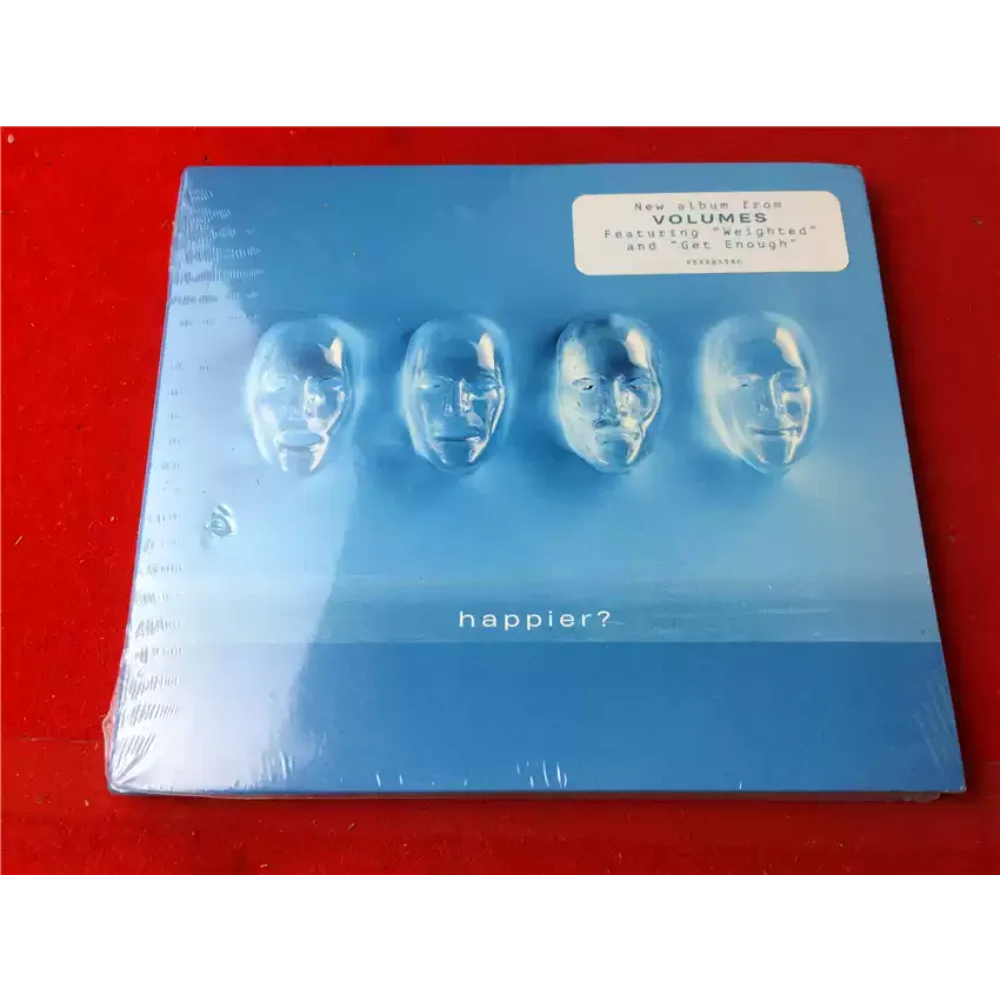 CDVolumes Happier, el estilo principal, la fusión de una estructura de arreglo compleja, un riff de guitarra pesado y un toque de estilo.