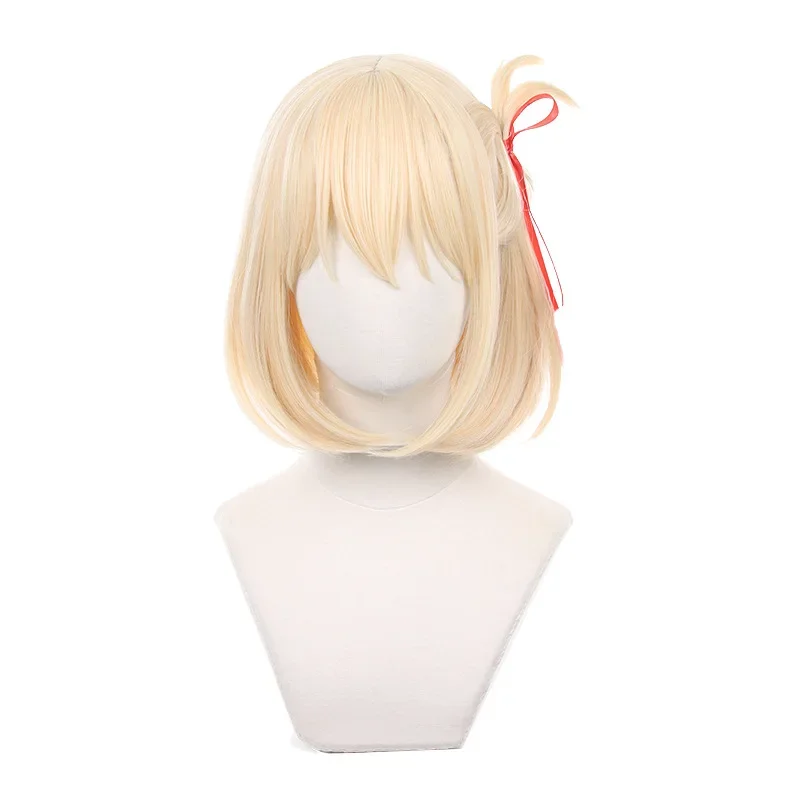 Takina Inoue Cosplay Anime Lycoris Recoil Nishikigi Chisato Cosplay Costume Dress Uniform Wig Halloween Costumes for Women Girls