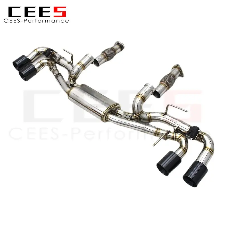 

CEES Exhaust Pipes for Corvette C8 2019-2023 Performance Stainless Steel Catback Exhaust Muffler Car Exhaust System