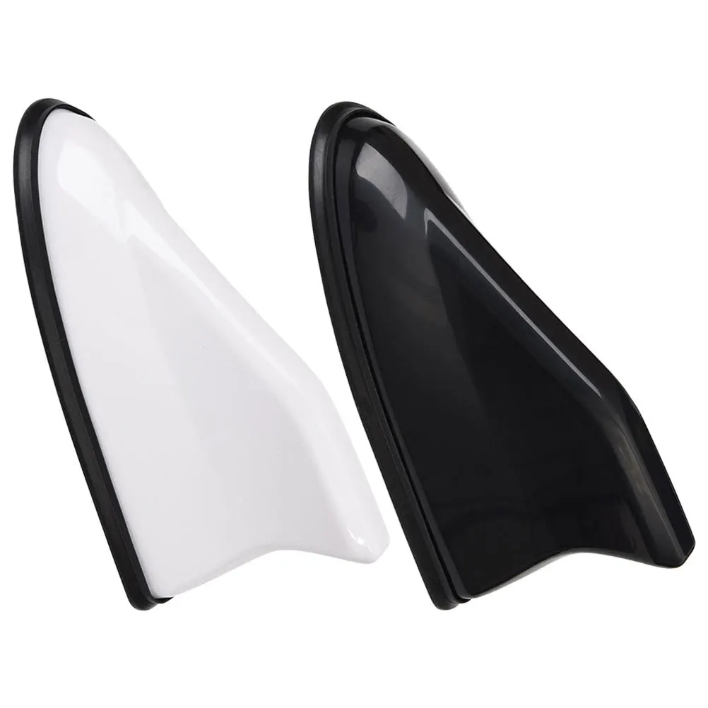 

2Pcs Durable Plastic Shark Fin Tail Wing Car Rear Spoiler Universal Vehicle Auto Tail Decoration Car Modification
