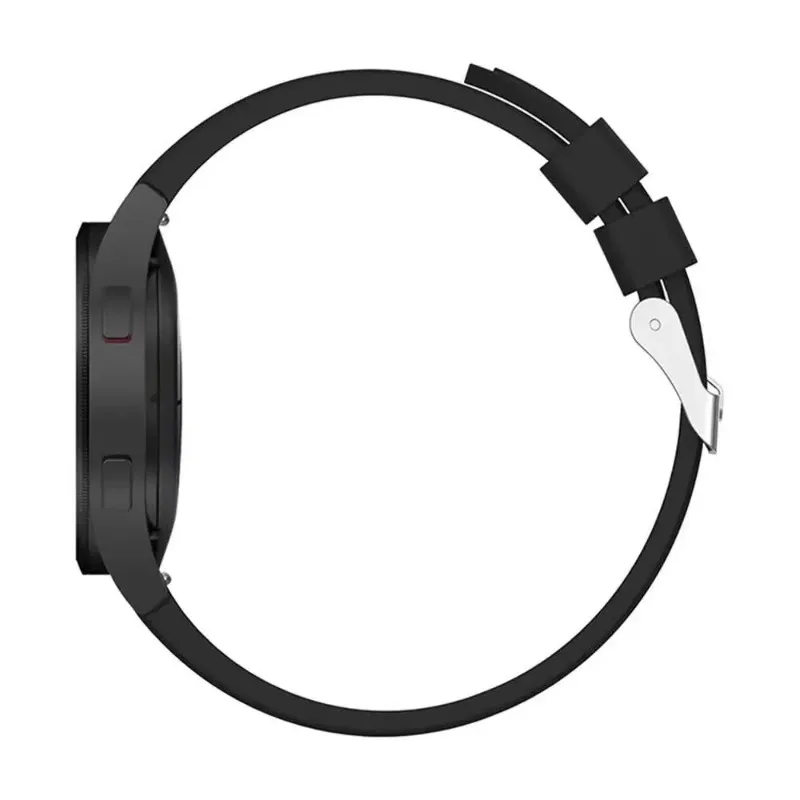 Cinturino in silicone senza gap da 20 mm per Samsung Galaxy Watch 6 5 4 44mm 40mm 5 Pro 45mm cinturino da polso cinturino orologio 6 Classic 47mm 46mm