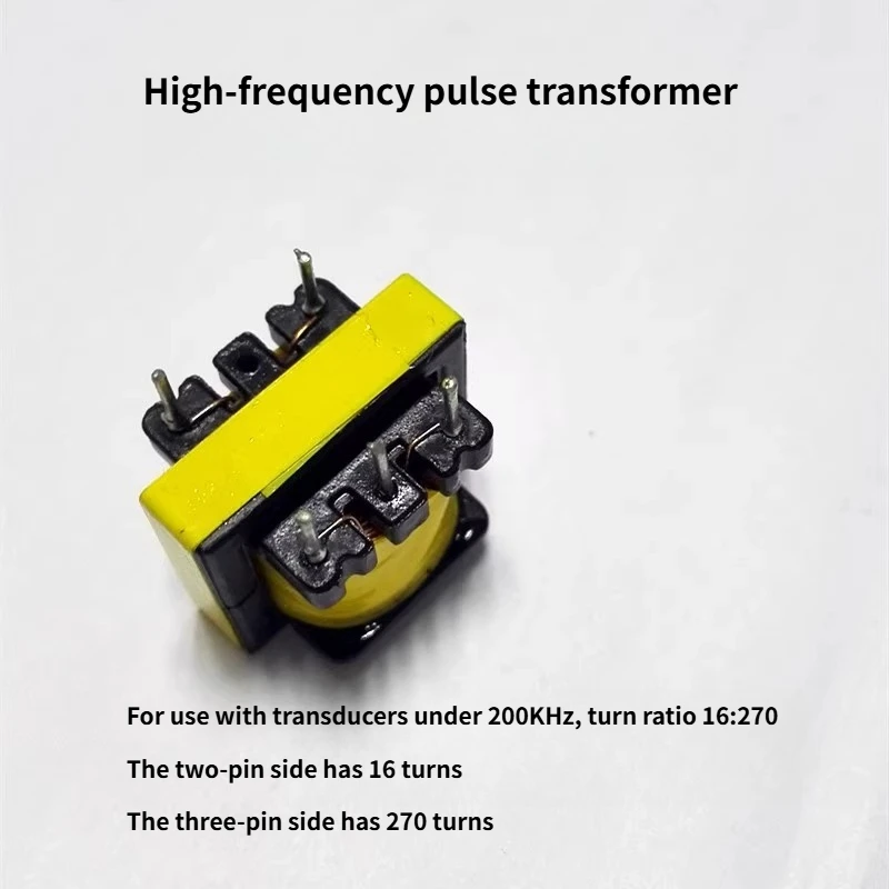 High-Frequency Pulse Transformer, 40kHz-200kHz-1MHz Transducer Driver Module