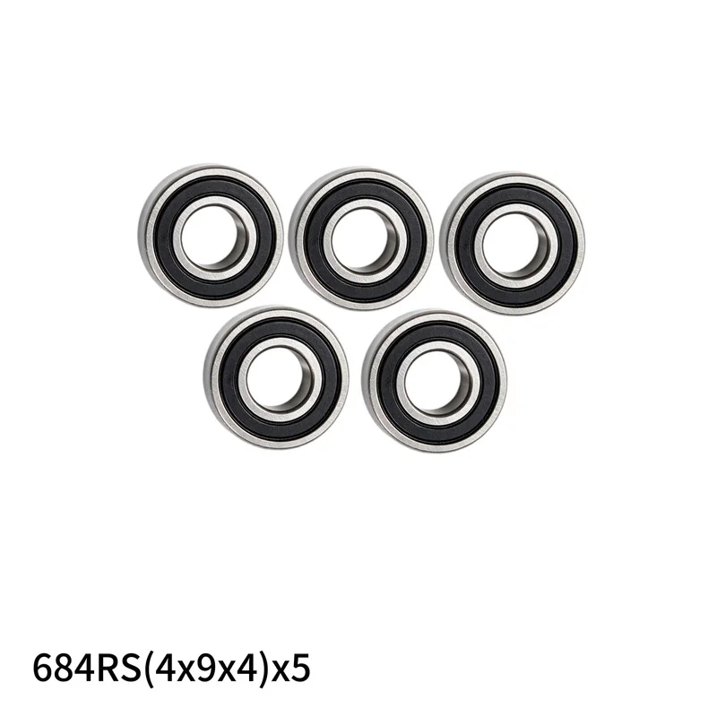 16Pcs Complete Sealed Ball Bearing Kit for RC Rescue Ambulance Model, Wheel Hub & Gearbox Spare Bearings